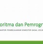 Ppt Algoritma Dan Pemrograman Kelas 9